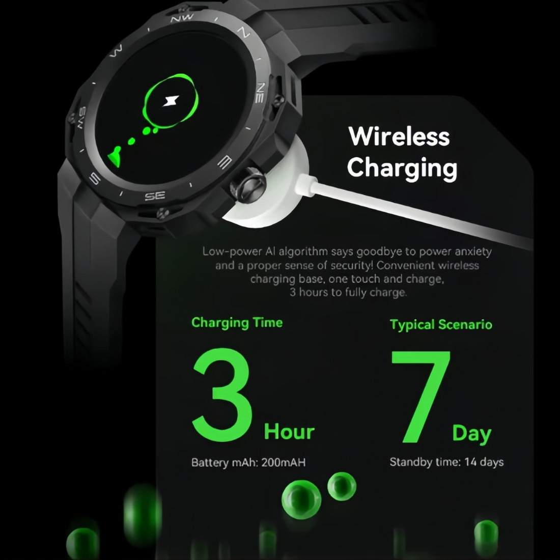 Hoco Y14 Smartwatch with Fitness & Heart Rate Tracker